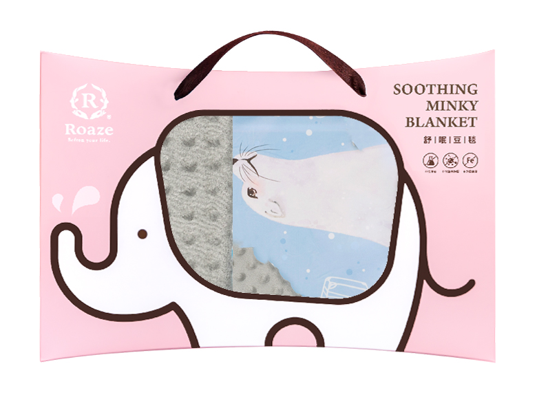 Roaze Soothing Minky Blanket - Wandering Sea Lions