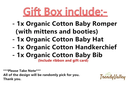 Trendy Valley Organic Cotton Gift Box Newborn Starter Set 3