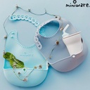 Miniware Roll & Lock Silicone Bib for Baby & Toddler