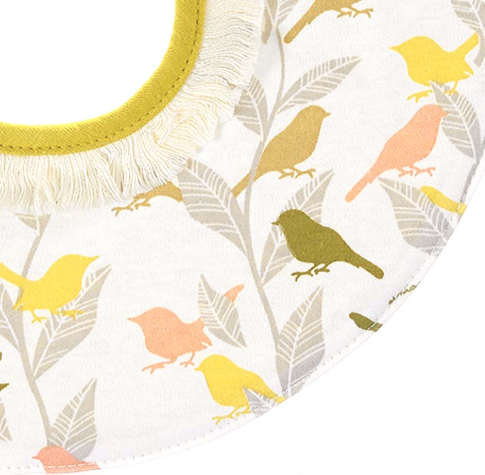 Roaze Fabric Baby Bibs - Birds on Treetop