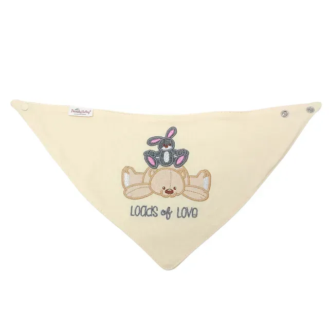 Trendy Valley Organic Cotton Baby Bibs (3pcs)