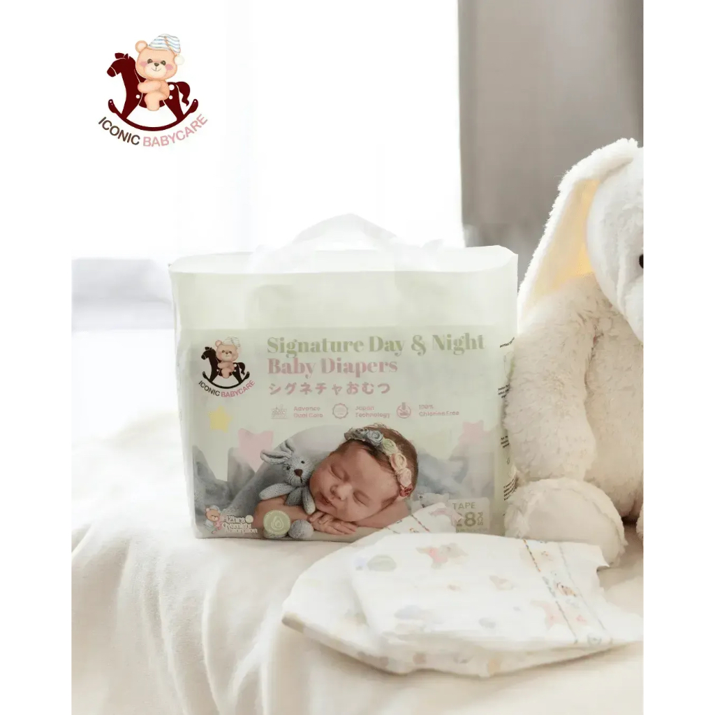 Iconic Babycare Signature Day & Night Baby Tape