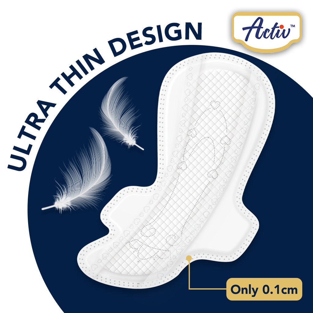 Activ™ Active Ultra-Thin Sanitary Pad