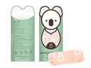 Roaze Muslin Swaddle - Pink White Bear