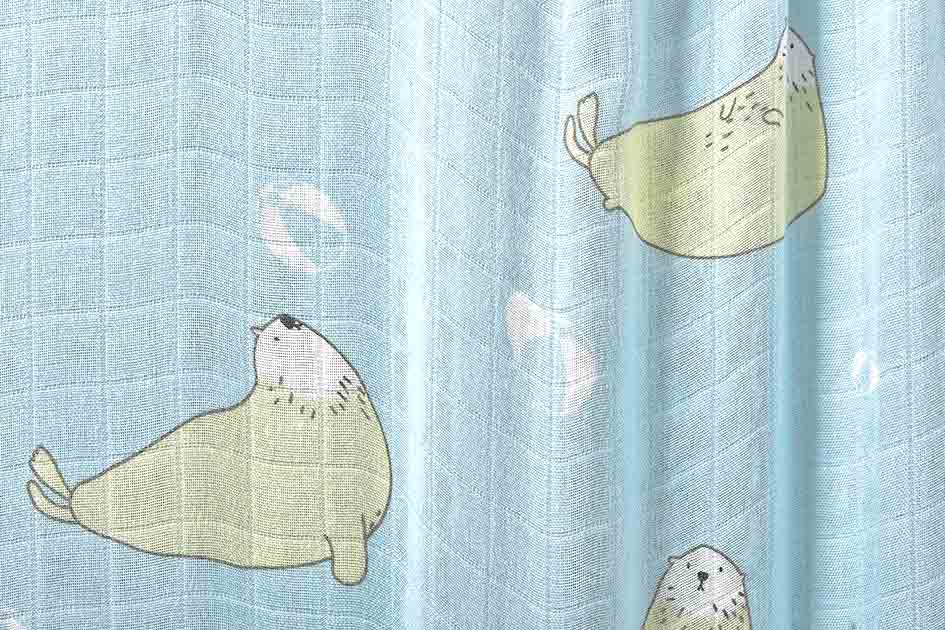 Roaze Muslin Swaddle - White Seal