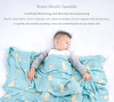 Roaze Muslin Swaddle - White Seal