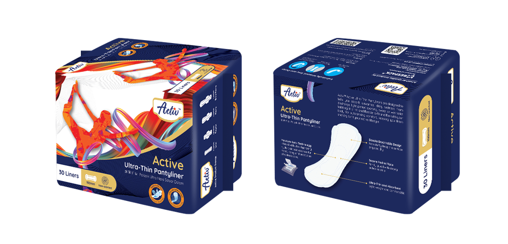 Activ™ Active Ultra-Thin Sanitary Pad