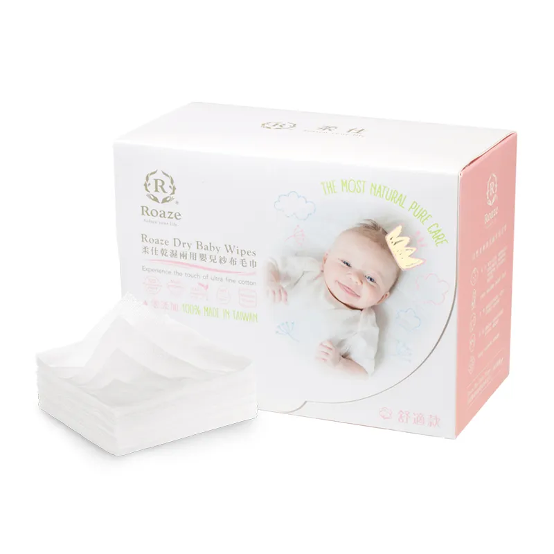 Roaze Dry/Wet Dual-Use Baby Wipes 160 pcs (Gentle Mesh)