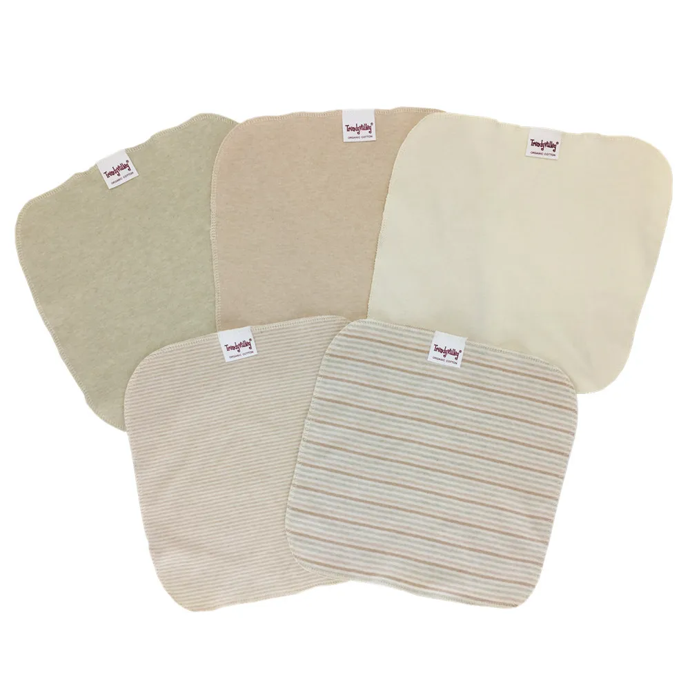 Trendy Valley Organic Cotton Baby Wash Handkerchief (9 Pcs)